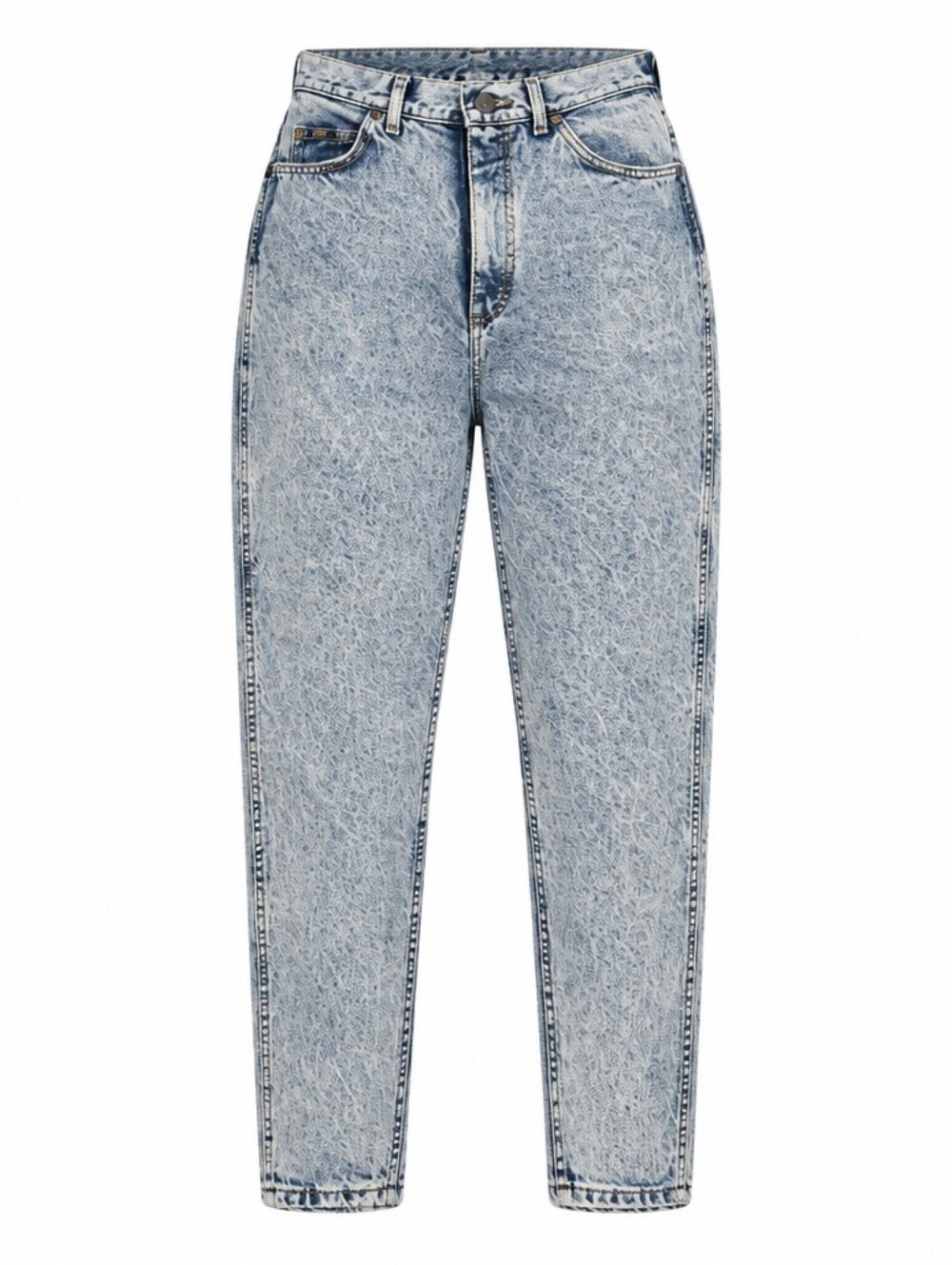 High-Rise Acid Wash Women’s Jeans - Light Blue Vintage LEE